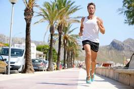 Plakat palma fitness sprinter