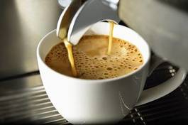 Obraz na płótnie kawa maszyna napój