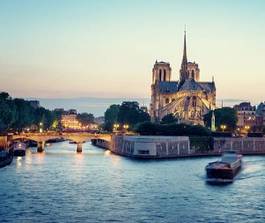 Fotoroleta notre dame de paris, france