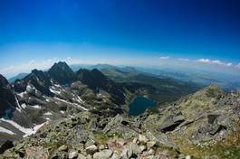 Fototapeta klif wodospad pejzaż tatry