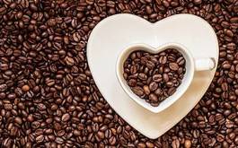Fotoroleta miłość kawa kawiarnia napój kubek