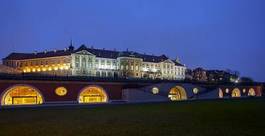 Obraz na płótnie zamek muzeum warszawa architektura