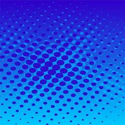 Naklejka abstrakcja niebieski kropka bąbelek