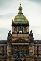 Fotoroleta statua architektura praga muzeum