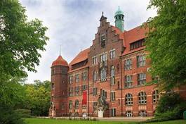 Plakat museum in flensburg, germany