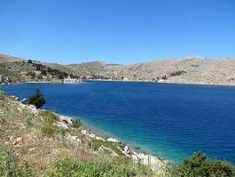 Naklejka brzeg woda wybrzeże grecja