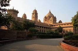 Plakat palace in evening light