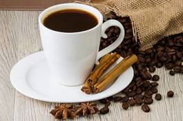 Fotoroleta filiżanka napój kawa kawiarnia