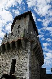 Fotoroleta torre del museo di san marino.