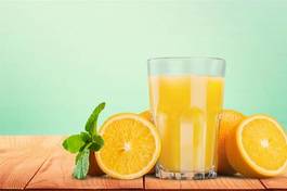 Plakat owoc napój świeżość owoc cytrusowy sok
