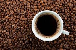 Obraz na płótnie filiżanka kawiarnia kawa