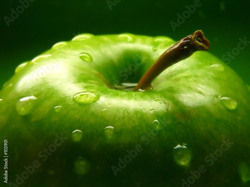 Plakat woda świeży owoc zdrowy jedzenie