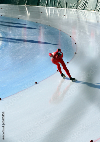 Fotoroleta sport lód wyścig lekkoatletka