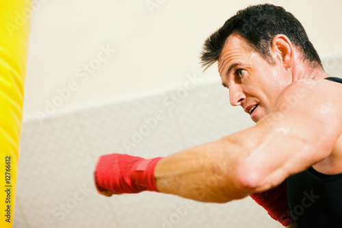 Fotoroleta sport zdrowie kick-boxing