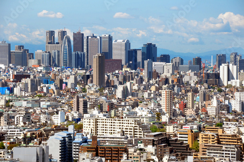 Fototapeta tokio wieża miasto japonia miejski