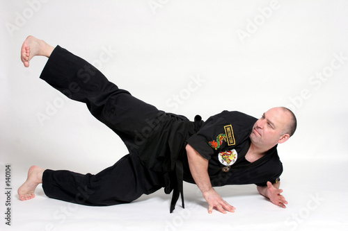 Obraz na płótnie mężczyzna fitness sport sztuki walki samoobrony