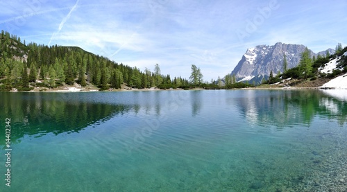 Fototapeta góra krajobraz lato austria panorama