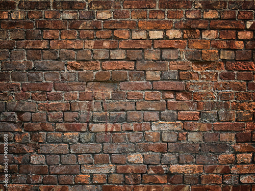 Fototapeta old grunge brick wall background texture for design