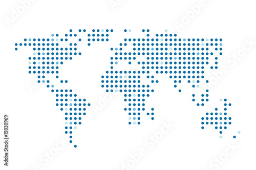 Fototapeta mapa glob kontynent