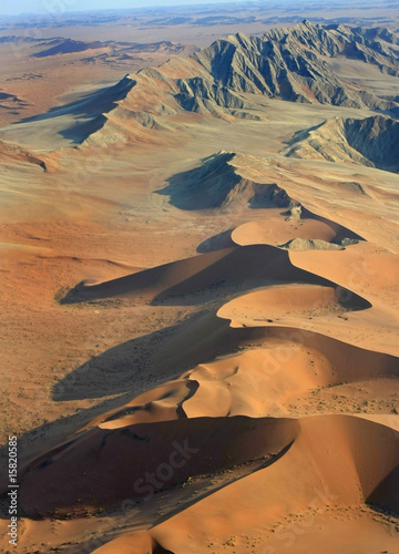 Naklejka wydma pustynia afryka krajobraz