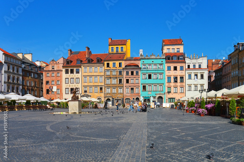 Obraz na płótnie antyczny stary lato warszawa