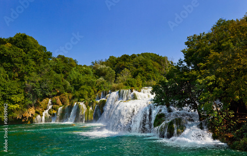 Naklejka Wodospad KRKA w Chorwacji