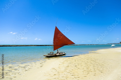 Fototapeta plaża woda brazylia tropikalny