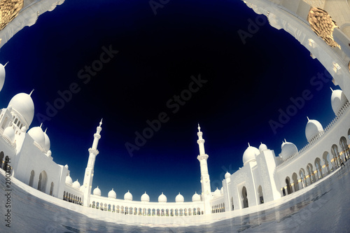 Obraz na płótnie niebo architektura ogród meczet