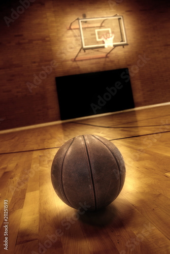 Fotoroleta piłka koszykówka powodzenie tablica