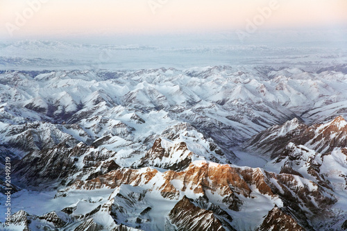 Obraz na płótnie widok azja góra piękny