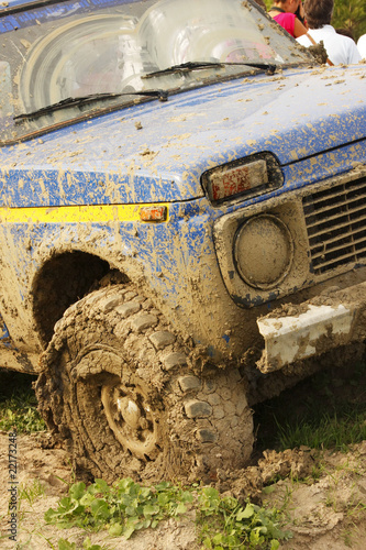 Fotoroleta wyścig offroad samochód sport latarnia morska