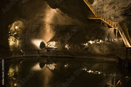 Obraz na płótnie kraków tunel podziemny kopalnia touring