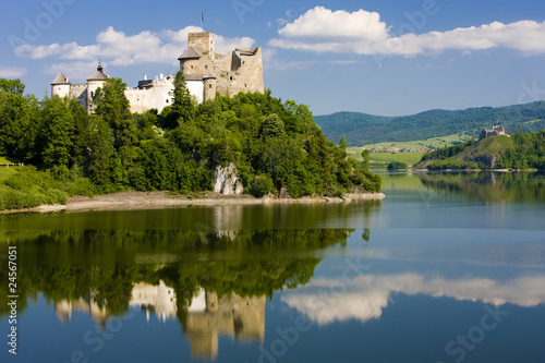 Fotoroleta architektura europa stary woda zamek