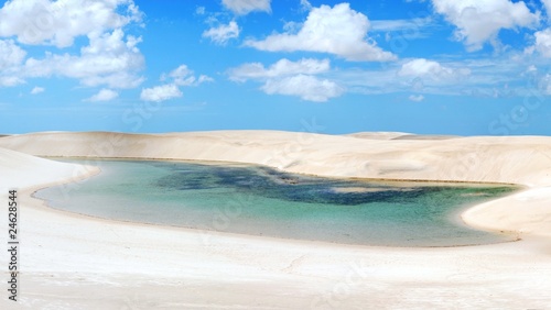 Naklejka narodowy pustynia wydma woda park