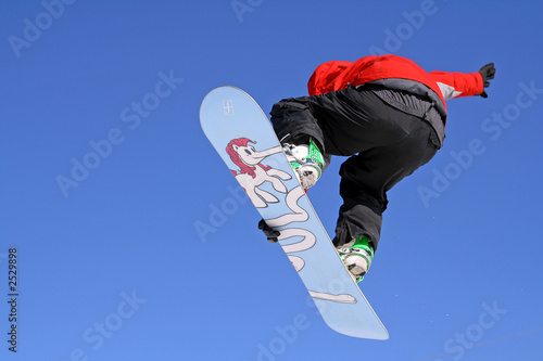 Plakat śnieg narty snowboard