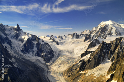 Obraz na płótnie sport alpy szczyt pejzaż francja