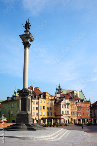 Naklejka europa król statua