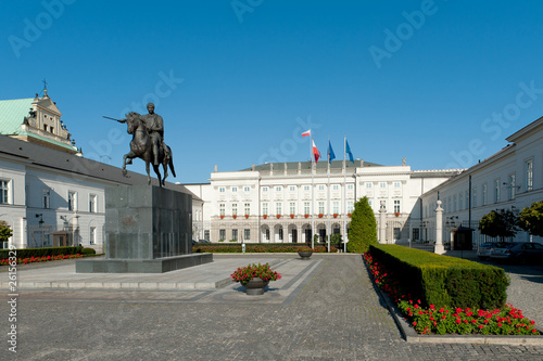 Obraz na płótnie warszawa panoramiczny wieża