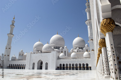 Naklejka azja świątynia meczet arabski architektura