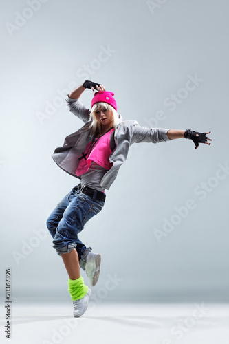 Fotoroleta fitness moda aerobik hip-hop