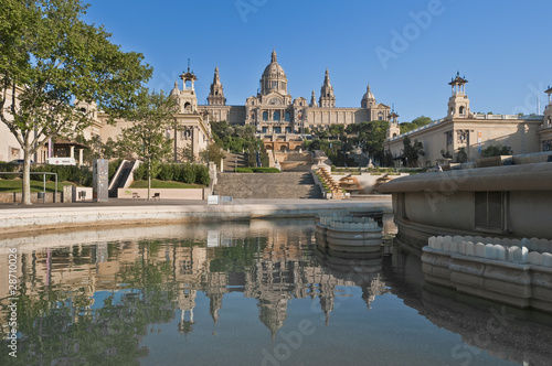 Fotoroleta europa barcelona miejski muzeum architektura