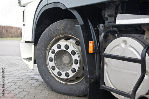 Naklejka droga autostrada widok