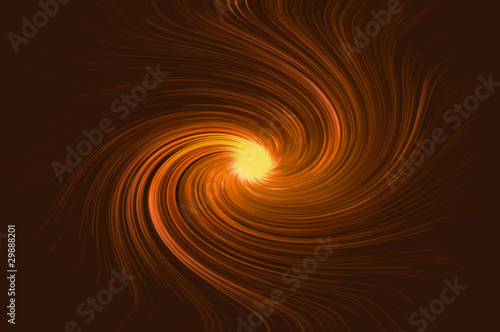 Naklejka ruch spirala tunel piękny wszechświat