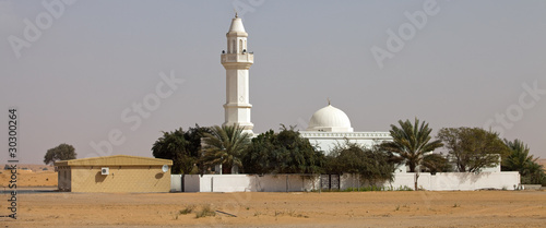 Naklejka wschód meczet arabski olej kościół