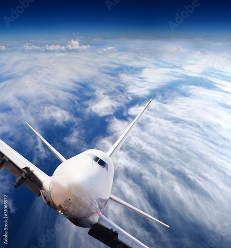 Obraz na płótnie odrzutowiec lotnictwo transport airliner
