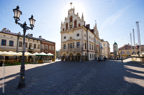 Obraz na płótnie rynek panorama miasto