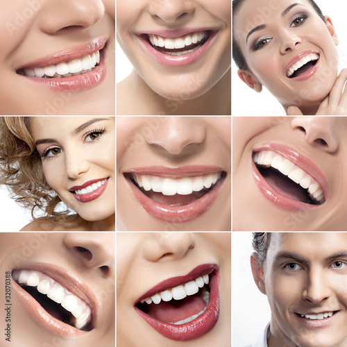 Plakat Kolekcja zdrowych uśmiechów