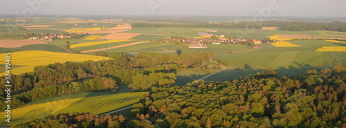 Obraz na płótnie krajobraz pastwisko panorama słońce