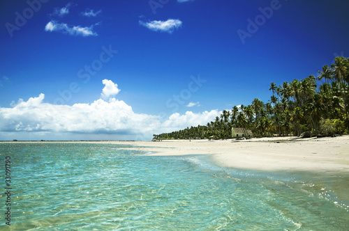 Naklejka woda natura plaża lato morze