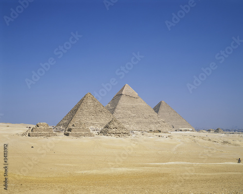 Obraz na płótnie błękitne niebo antyczny egipt niebo świat